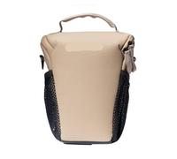 Genérico Bolso Bandolera for cámara de fotografía, Funda Tipo for Peso Ligero Compacto sin Espejo(L)