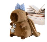 Genérico Bolso Capibara | Mochila Espaciosa y Suave Gran Capacidad | Mochila de Animal de Peluche | Para Niños Y Niñas Cumpleaños Viaje Excursión Camping Picnic Deportes