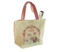 Genérico Bolso De Estético - Mini Bolso Reutilizable Portátil Con Estampado De Conejo Para Mujeres, Madres E Hijas | Capazo Ligero Y Lavable Para Compras, Playa, Cumpleaños & Uso Cotidiano