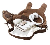 Genérico Bolso De Hombro - De Mensajero De Cuero De PU Con Forma De Caballo | Bolso De Hombro Moderno Con Correa Ajustable | Salida De Fin De Semana Compras Viajes Escuela Viaje Diario