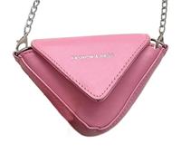 Genérico Bolso de hombro para mujeres, bolso de bolso para mujeres - Pequeña cadena de embrague Triángulo de con forma de,Fanny Pack Shoulder Bag para, niñas, novia, hermana