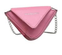 Genérico Bolso de hombro para mujeres, bolso de bolso para mujeres - Pequeña cadena de embrague Triángulo de con forma de,Fanny Pack Shoulder Bag para, niñas, novia, hermana