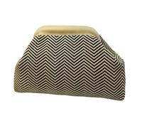 Genérico Bolso de Mano Tejido a Croché, Bolso Viaje Estilo Bao, Clutch Ligero y Estiloso para Noche Casual Bodas Viajes Vacaciones Accesorio