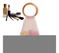 Genérico Bolso De Tejido,Cartera Tradicional De Brillante | Bolsos de Mano Tejidos para Mujer - Para la Familia, los Amigos, las Mujeres, la Novia, el Viaje, el Hogar, Interior, Exterior y Uso Diario