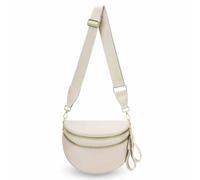 Genérico Bolso espacioso para llevar lo imprescindible para tallas grandes Correa ajustable para el hombro (Beige One Size)