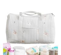Genérico Bolso Grande para Pañales | Organizador De Viaje Portátil De Gran Capacidad | Para Pañales De Niña Tote Para Hospital,Para Hospital Viajes Guardería Exterior Diario Biberón Y Chupete Padres