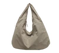 Genérico Bolso Luna Lush de Maison Ginza, bolso vintage, bolso de hombro grande de nailon for hombre y mujer, ideal for viajes, trabajo y negocios.(Khaki)