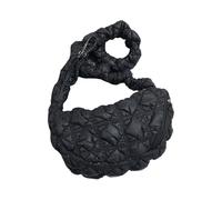 Genérico Bolso Pequeño Para Mujer - Bolso De Hombro Con Pliegues Estilo Coreano De Nube | Casual Para Otoño | Correa Ajustable Para Compras, Citas & Trabajo, 23x14cm