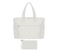 Genérico Bolso Portátil Mujer - Bolso de Hombro con Compartimentos - de Gran Capacidad para Viaje Trabajo Universidad Reuniones Escuela | Colegio Exteriores