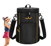 Genérico Bolso - Tenis Multi Bolsillo | Porta Bolas | Organizador De Equipos De 22,5 X 22,5 X 33,4 Cm con Correa para El Hombro | para Tenis Racquetball Béisbol Deportes Viajes Al Aire Libre Gimnasio