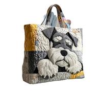 Genérico Bolso Tote Acolchado - Organizadora,Bolso Hombro Acolchado,para Mujer Mascotas Gatos Perros Madre Profesor Trabajo Playa Escuela Universidad Gimnasio Pañal Biblia Maquillaje Portátil