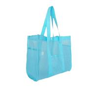 Genérico Bolso Tote de Malla | Bolsos de Playa para Mujer,Organizador de Juguetes Grande Reutilizable Impermeable a la para Viajes Familiares, Mujeres y Niños, Natación, Acampadas, Vacaciones,