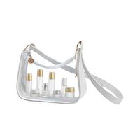 Generico Bolso transparente - Bolso de estadio 20x16x7 cm, transparente, bolsos impermeables | Cinturón ajustable Concierto Festival, Vestidos de Trabajo Playa Escuela Pr
