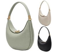 Genérico Bolsos Crescent Para Mujer - Bolsos De Hombro Para Mujer - Bolsoo Tipo Crescent | Media Luna Bolso Dee Mano De Bolso De Cuero De PU Accesorios De Fr Fiesta Viaje Vacaciones