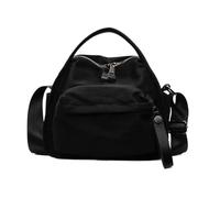 Generico Bolsos de hombro para mujer, bolsos espaciosos | Bolso de hombro a la | para actividades al aire libre rutina trabajo escuela estilo de vida urbano diario desplazamiento viaje compras, Negro