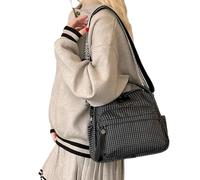 Genérico Bolsos de Mujer,Bolsos con Multiples Bolsillos y Correa Ajustable, de Mujer con Gran Capacidad - para Damas y Chicas, para Viajar, Universidad, Compras, Citas, Uso Diario y Fiesta de