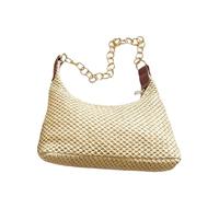 Genérico Bolsos De Paja Para Mujer | Cartera viajera pequeña | Tote Tejida De Paja - Para Playa, Viajes, Bodas, Trabajo, Desplazamientos, Compras, Citas, Eventos, Uso Diario, Y Más