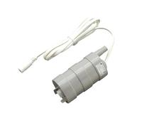 Genérico Bomba de agua sumergible con cepillo, 12 V CC, 24 V CC, con enchufe hembra, caudal máximo de 1000 l/h, elevación máxima de 5 m.(24V White)