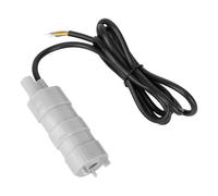 Genérico Bomba de agua sumergible de 12 V y 18 W, ABS de alto caudal, 1000 l/h, for aspersores de jardín, césped, autocaravanas y estanques.