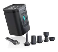 Genérico Bomba de Aire portátil USB-C para Mochila al vacío - Compresor Ligero Recargable con múltiples boquillas, inflador y Extractor Aire Ropa, Compatible con Mochilas compresión 40x20x25