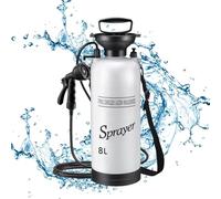 Genérico Bomba De Ducha Manual De Campamento | Ducha Portátil Externa para Excursiones Y Actividades Al Aire Libre | Accesorio Múltiple | Tanque 5L-8L con lanca para Animales Plantas De Esta
