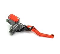 Genérico Bomba de embrague hidráulico palanca cilindro para maestro para motocicleta 22 mm para Honda,para Yamaha,para Kawasaki(Naranja,Right)