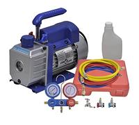 Genérico Bomba de vacío una Etapa con manómetro colector bidireccional,Casa y jardín,Accesorios para electrodomésticos,Accesorios para el Aire acondicionado-3051390