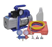 Genérico Bomba de vacío una Etapa con manómetro colector bidireccional,Casa y jardín,Accesorios para electrodomésticos,Accesorios para el Aire acondicionado-3051394