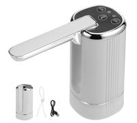 Genérico Bomba Eléctrica Dispensadora de Agua Portátil para Botellas y Garrafas Salida Plegable, Batería de 1200mah, Fácil de Usar para Uso Doméstico