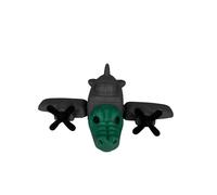 Genérico Bombardino Cocodrilo Figura articulada Brainrot,Bombardier Crocodile Articulated Figure Brainrot-Meme Viral Brainrot Italiano Tralalero Tralala, Capuchino Asesino