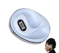 Genérico Bone Conduction Earbuds, Open-Ear Wireless Headphones, 40mAh Battery and 300mAh Charging Case, Sweatproof Waterproof Running Earphones with Long Playtime, Sports Earbuds