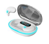 Genérico Bone Conduction Headphones - Bone Conduction Wireless Headphones | Invisible Mini Earbud Wireless Bluetootħ | Side Sleeper Sleep Earbuds Clear Calls with Charging Case For Smartphone Tablets