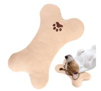 Genérico Bone-Shaped Pet Pillow - Washable Plush Dog Bed, Neck Support Cuddling Sleep Aid | Chew-Resistant Stuffed Animal Rest Companion, Orthopedic Support Pillow with Machine-Washable Cover