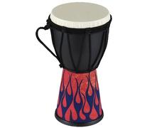 Generico Bongo de percusión portátil ligero de 4 pulgadas para principiantes Escuela Clases de música al aire libre Percusión Instrumento musical tradicional