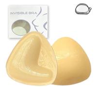 Genérico Boobify Sticky Inserts,Mega Lift Inserts,Waterproof Double-Sided Sticky Bra Inserts,Reusable Push Up Lift Self Adhesive Bra Pad (A1,D)