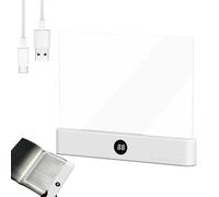 Genérico Book Light For Reading, Book Light, Lamp LED De 3 Modos, Luz De Lectura Nocturna De Larga Duración Para Dormitorio, Oficina, Universidad, Biblioteca, Trabajo, Camping, Viajes