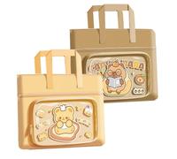 Genérico Book Tote Bag, Animal Document Pouch, Large Capacity Waterproof Zippered Bag, Travel School Shopping Beach Daycare Vacation Picnic Weekend Tote For Teenagers Kids 13.78x10.63 Inches