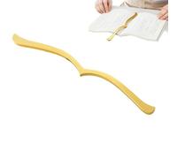 Genérico Book Weight - Brass Page Holder | 24cm Hands-Free Reading Tool