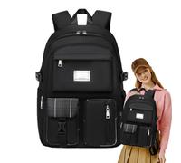 Genérico Bookbag For Primary Elementary High School Fits 15.6 Inch Notebook | Women's Backpack | School Backpacck High Backpacck | Cute Backpacks For Adults - Multiple Pockets Backpack,