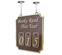 Genérico Bookshelf Counter Decor - Bookish Organizer and for Book Lovers | Stylish Bookworm Display for Classroom, Librarian, Women, Men, Home Office, or Library Shelf Organization