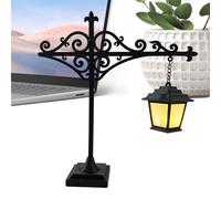 Genérico Bookshelf Lantern Lamp - Iron Art Decorative Reading Light Fixture