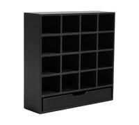 Genérico Bookshelves - 12-Grid Furniture Rack | Miniature Bookcase for Toy Houses, PP Storage Units with Grid Compartments, Kids Birthday , Playroom Accessories for Girls Boys Holidays Indoor