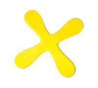 Genérico Boomerang al Lanzarlo Regresa Diversión de Familiar al Adecuado para Espuma Eva Equipo Deportivo Color Amarillo, Maniobra Deportiva Que Aleatorio Adultos Aire Color Aleatorio