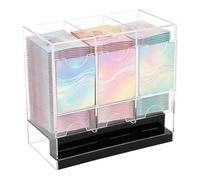 Genérico Booster Pack Dispenser, Card Organizer for Easy Sorting, Quick Dispensing with Clear Display Function, Storage Case for Shelf Desktop, Transparent Acrylic, Home or Hobby Use