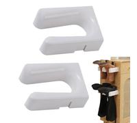 Genérico Boot Holder, Wall Mounted Slipper, No Punching Organizer, Sturdy Design, Space Saving, (5.91x4.21x1.97 Inches), Great For Storing Boots and Slippers Walls, Doors, Or Cabinets