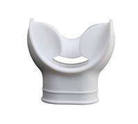 Genérico Boquilla de esnórquel | Boquilla de mordida moldeable de Comodidad de Silicona de Buceo para regulador Snorkel, para regulador Snorkel Equipo de Buceo Accesorios para Tubos de respiración