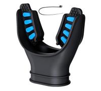 Genérico Boquilla Reguladora De Buceo - Boquilla Ergonómica para Snorkel, Acabado De Accesorios De Buceo, Tamaño Compacto De 6x6,2x2,9 Cm + Bridas para Cables Incluidas, Silicona Duradera Par
