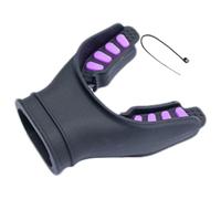 Genérico Boquilla Reguladora De Buceo - Boquilla Ergonómica para Snorkel, Acabado De Accesorios De Buceo, Tamaño Compacto De 6x6,2x2,9 Cm + Bridas para Cables Incluidas, Silicona Duradera Par