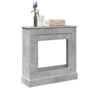 Genérico Borde de Chimenea Madera ingeniería Gris hormigón 90x30x90 cm,Casa y jardín,Accesorios para hornos de leña y chimeneas,Gris hormigón,20.6 KG,854592