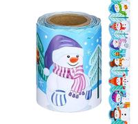 Genérico Bordes para Tablón de Anuncios | Suministros Para Fiestas De Navidad 10 Metros - Borde De Póster De Aula Con Tema Invernal - Para Escuela Oficina Dormitorio Guardería Pizarra